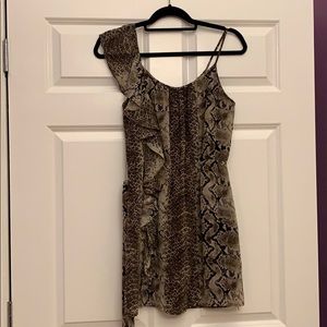 Leopard Print Dress! Very Flattering!